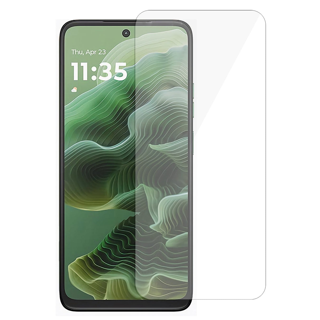 Motorola Moto G35 5G Skærmbeskyttelse - Høj Aluminium-Silicon Glas med 2.5D Arc Edge