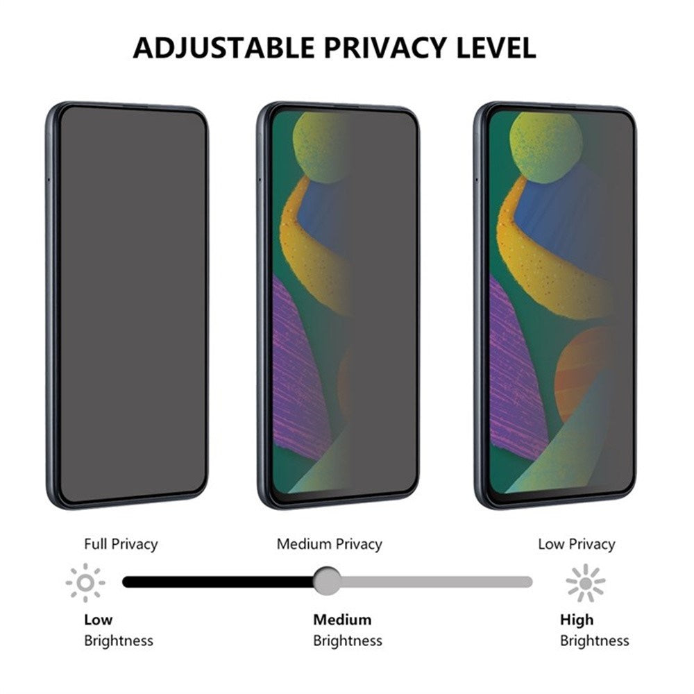 Xiaomi 15 - Full Fit Hærdet Skærmbeskyttelsesglas - Privacy Funktion - Gennemsigtig
