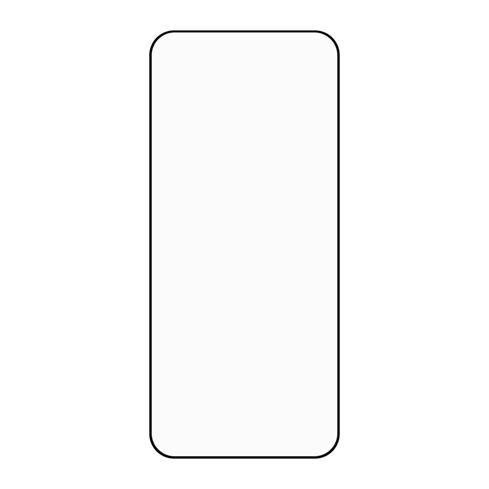 Xiaomi 15 HD Klar Skærmbeskytter med Komplet Dækning - Gennemsigtig / Sort Kant