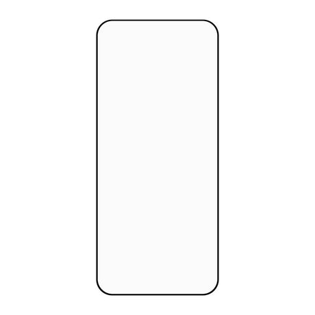 Xiaomi 15 HD Klar Skærmbeskytter med Komplet Dækning - Gennemsigtig / Sort Kant