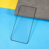 Xiaomi 15 HD Klar Skærmbeskytter med Komplet Dækning - Gennemsigtig / Sort Kant