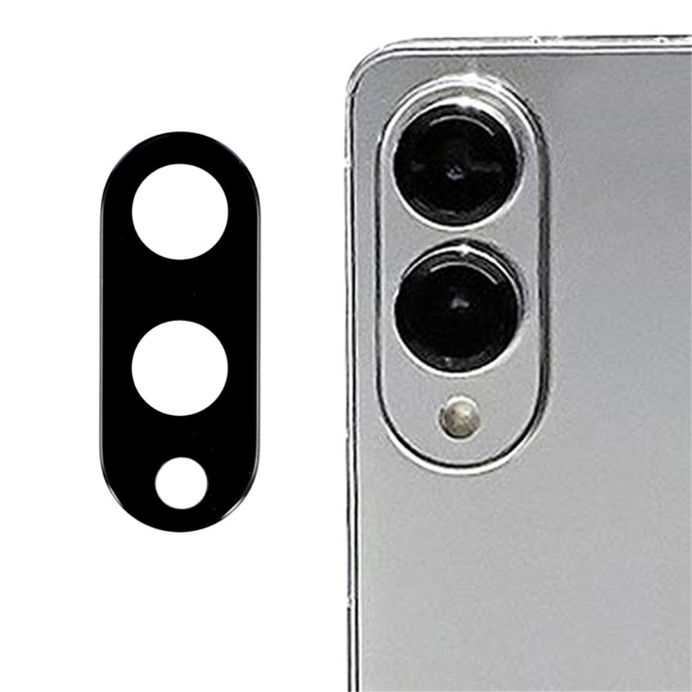 Samsung Galaxy S25 Edge Kameralinsebeskyttelse - Sort