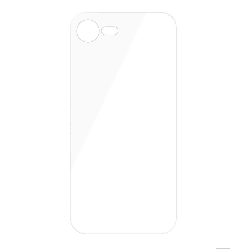 Full Fit iPhone 17e / 16e Bagside Beskyttelsesglas - Gennemsigtig