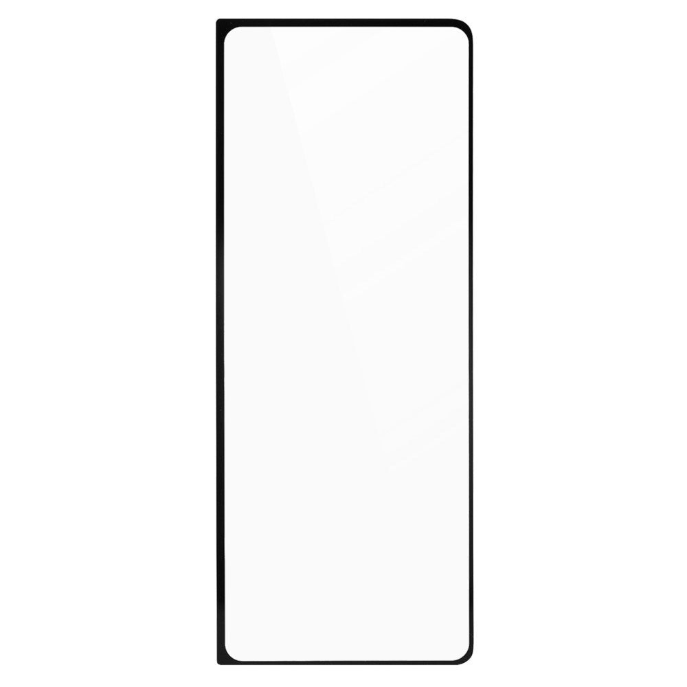 Hærdet Skærmbeskyttelsesglas - Samsung Galaxy Z Fold7 - Gennemsigtig / Sort