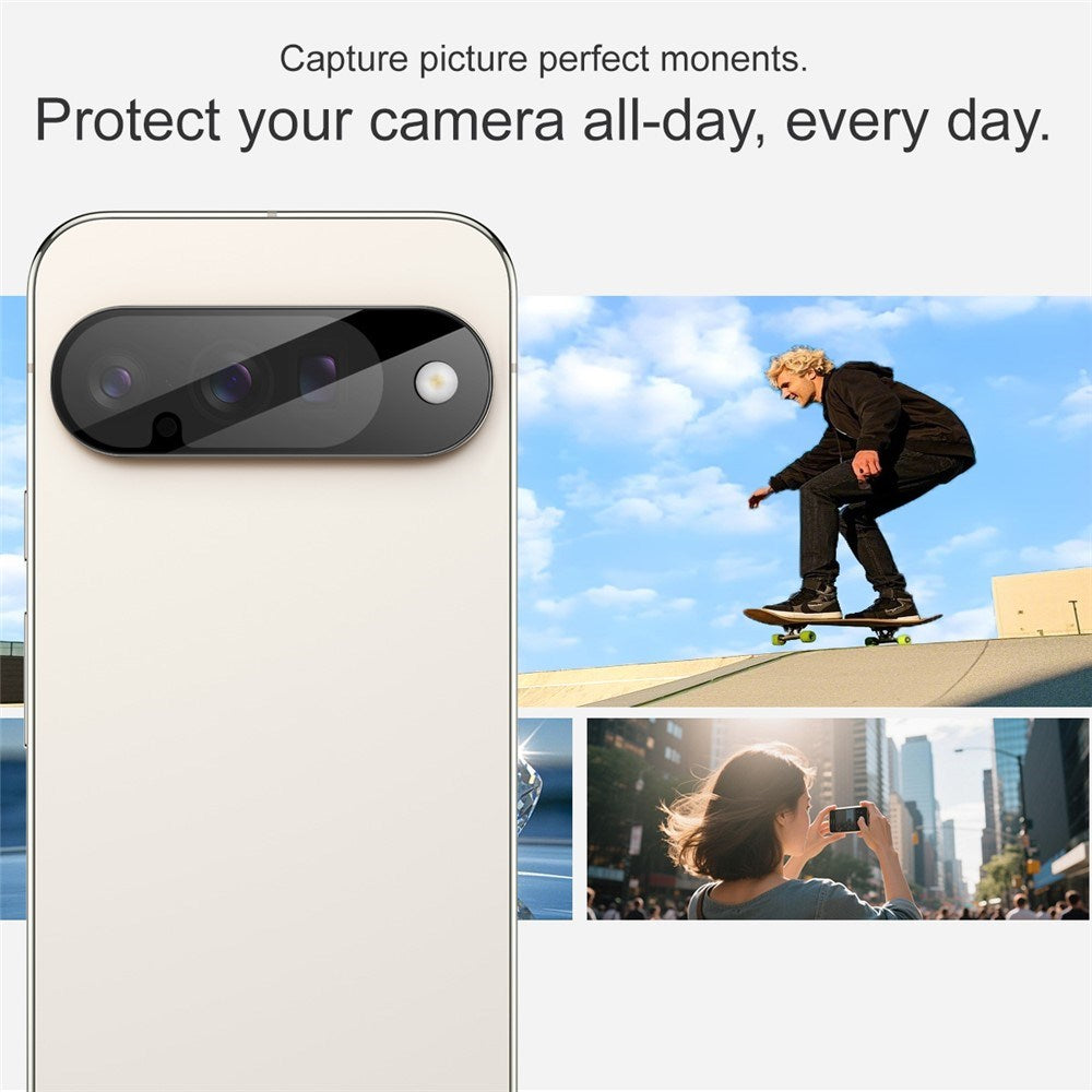 IMAK Google Pixel 10 Beskyttelsesglas til Kameralinse - Sort