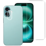 iPhone 17 - 2-i-1 Beskyttelsessæt - Hærdet Skærmbeskyttelsesglas & 2 stk Kameralinsebeskyttelsesfilm - Gennemsigtig