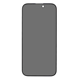 iPhone 17 Pro - Full Fit Hærdet Skærmbeskyttelsesglas - Privacy Funktion - Gennemsigtig