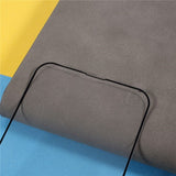 iPhone 17 Pro Max - Hærdet Skærmbeskyttelsesglas - Gennemsigtig / Sort Kant