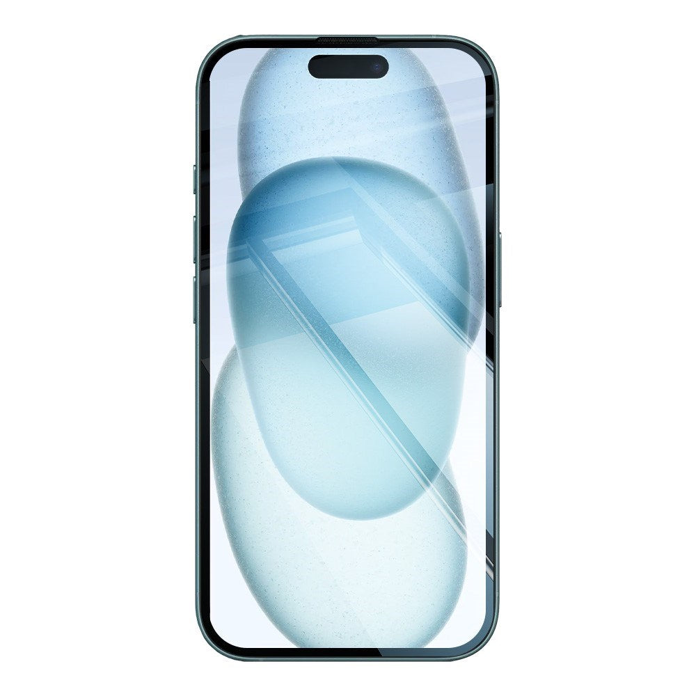 RURIHAI - iPhone 15 - 2-i-1 Beskyttelsessæt - Gennemsigtig