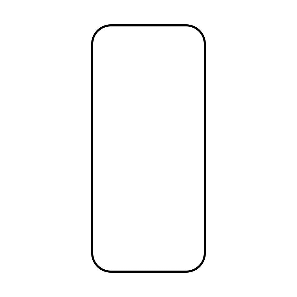 iPhone 17 - Full Fit Skærmbeskyttelsesglas - Gennemsigtig / Sort Kant