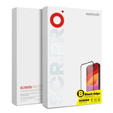 Samsung Galaxy A17 (5G) / A26 (5G) - NORTHJO Skærmbeskyttelsesglas - Gennemsigtig / Sort Kant