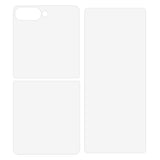 Samsung Galaxy Z Flip7 Skærmbeskyttelsesfilm - 3 Dele - Gennemsigtig