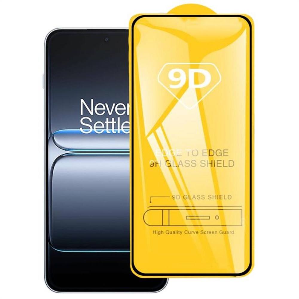 OnePlus Nord 5 - Full Fit Hærdet Skærmbeskyttelsesglas - Gennemsigtig