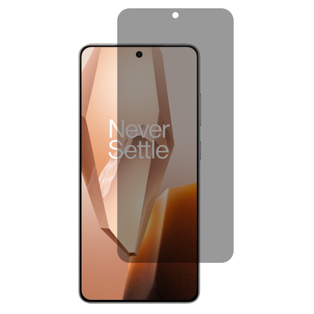 Full Fit Skærmbeskyttelsesglas - OnePlus Nord 5 - Privacy Funktion - Gennemsigtig