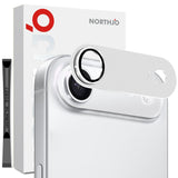 iPhone Air NORTHJO Kameralinsebeskyttelse - Mat Metal & Glas - Sølv