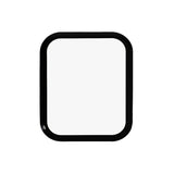 Apple Watch 11 / 10 (46mm) Skærmbeskyttelse - Hærdet Glas - Gennemsigtig / Sort Kant