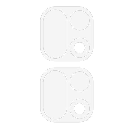 OnePlus 15  Kameralinsebeskyttelse - 2 stk. - Gennemsigtig