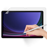 Samsung Galaxy Tab S9 Beskyttelsesfilm - Papirlignende Overflade - Gennemsigtig