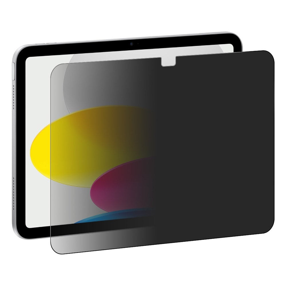 iPad 11" (2025) / 10.9" (2024/2022) Hærdet Skærmbeskyttelsesglas m. Privacy - Gennemsigtig