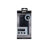 iPhone SE (2022 / 2020) / 8 / 7 GEAR Semi Transparent Fleksibelt Plast Mobil Cover - Sort