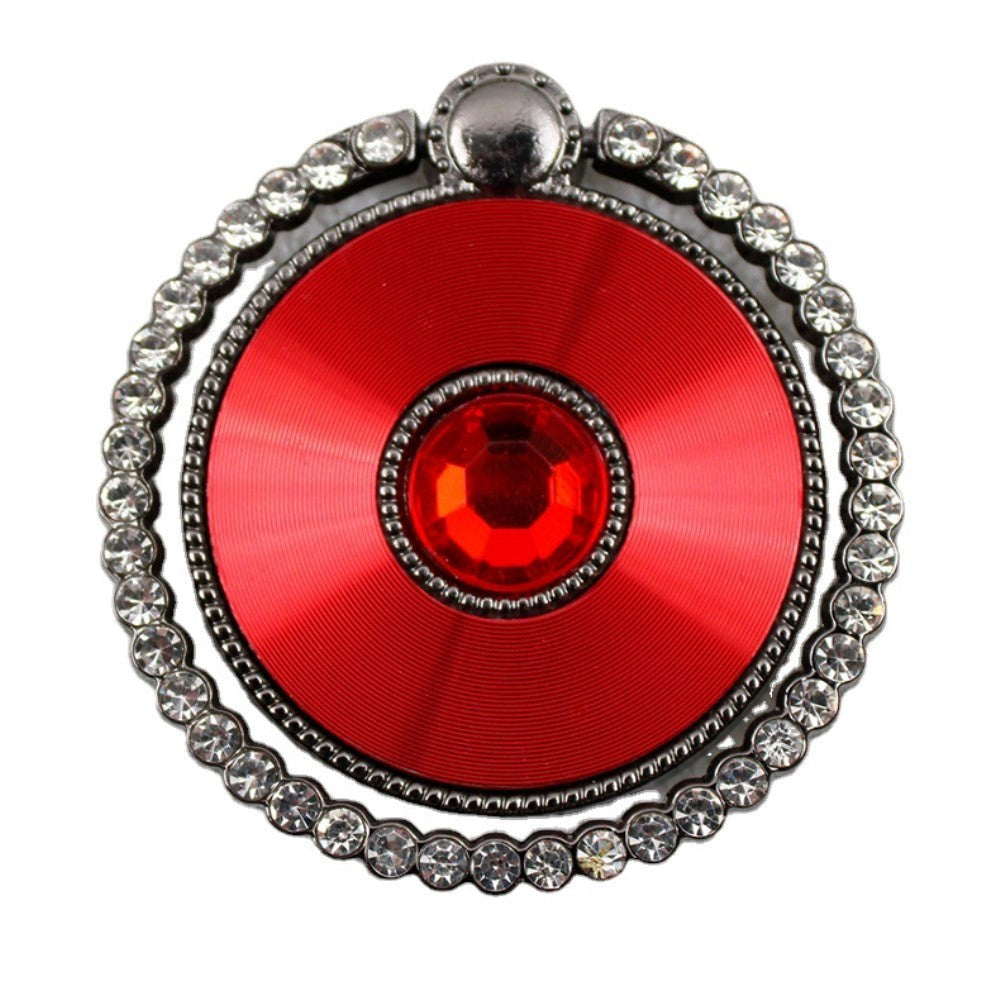 Mobil Selvklæbende Holder - Ring - Rød