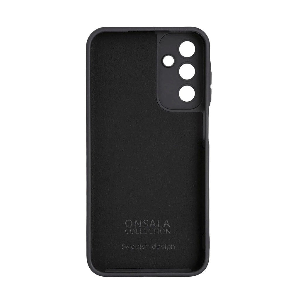 Samsung Galaxy A16 Bagsidecover fra ONSALA – Slankt, Genanvendeligt Silikone Design - Sort