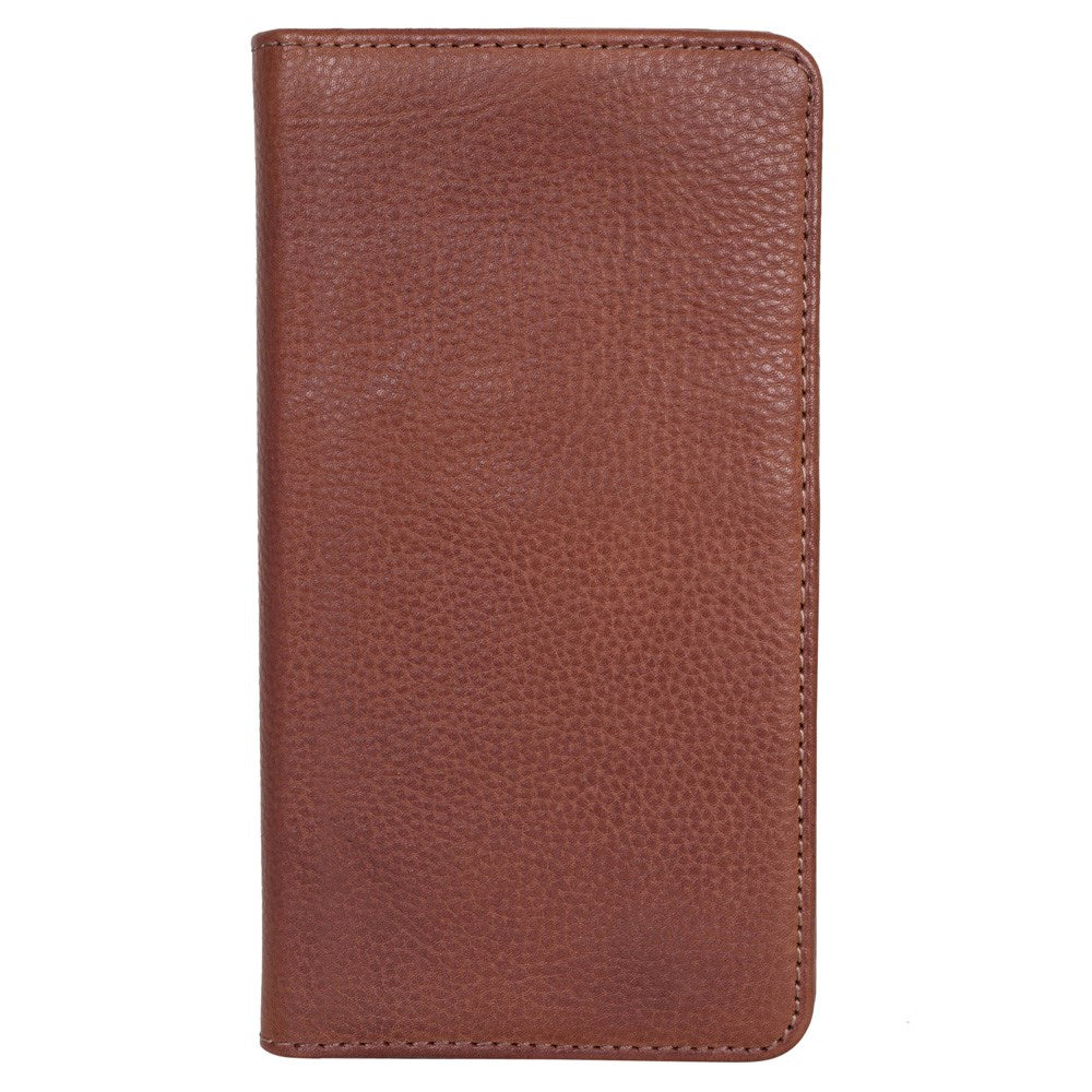 Buffalo Wallet Universal Etui m. Kortholder - Ægte Læder - (Maks. Mobil: 160 x 75mm) - Brun