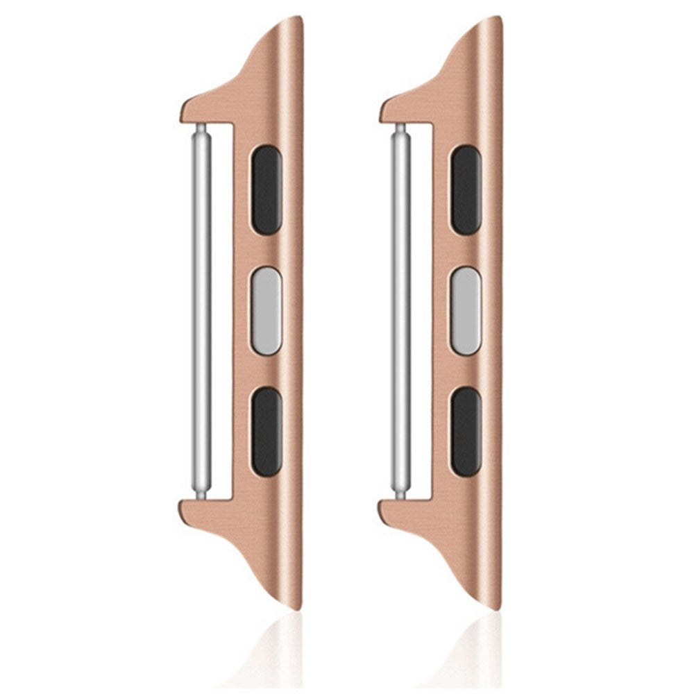 Apple Watch (38/40/SE/41/42mm) Adapter til Urrem - 20mm - Rose Gold
