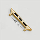 Apple Watch (42/44/SE/45/46/49mm) Adapter til Urrem - 22mm - Gold