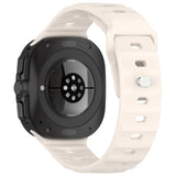 EIDERWOOD Samsung Galaxy Watch Ultra (47mm) Silikone Urrem m. Enkel Spænde - Beige