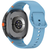 Samsung Galaxy Watch 8 / 8 Classic (40 / 44 / 46mm) - EIDERWOOD Silikone Rem m. Sylinje - Blue