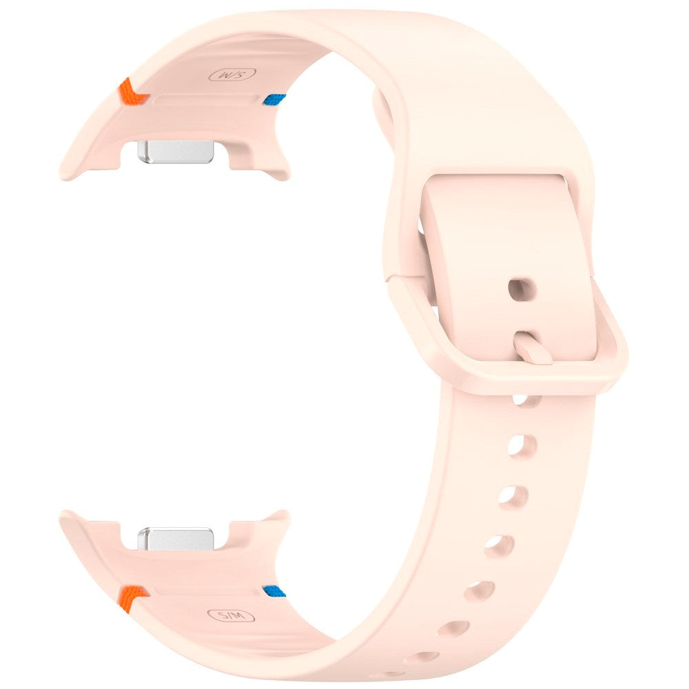 Samsung Galaxy Watch 8 / 8 Classic (40 / 44 / 46mm) - EIDERWOOD Silikone Rem m. Sylinje - Pink