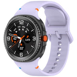 Samsung Galaxy Watch 8 / 8 Classic (40 / 44 / 46mm) - EIDERWOOD Silikone Rem m. Sylinje - Purple