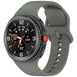Samsung Galaxy Watch 8 / 8 Classic (40 / 44 / 46mm) - EIDERWOOD Silikone Rem m. Sylinje - Army Green