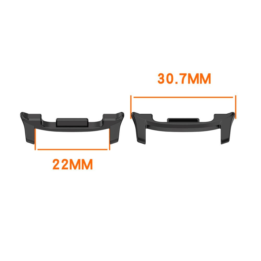 Samsung Galaxy Watch 8 (40 / 44mm) - Rem Adapter - 22mm - Sort