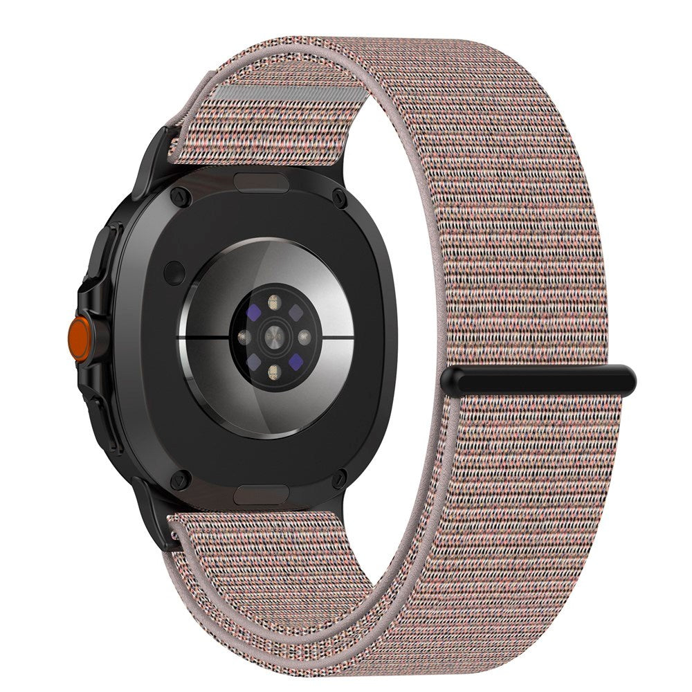 Samsung Galaxy Watch 8 / 8 Classic (40 / 44 / 46mm) - EIDERWOOD Nylon Rem - Lyserød