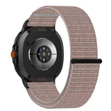 Samsung Galaxy Watch 8 / 8 Classic (40 / 44 / 46mm) - EIDERWOOD Nylon Rem - Lyserød