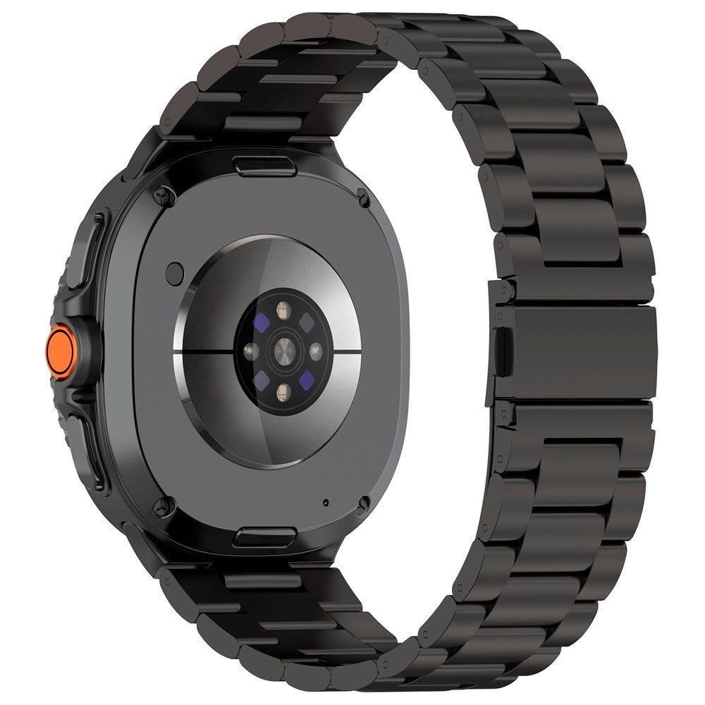 Samsung Galaxy Watch 9 / 8 / 8 Classic (40 / 44 / 46mm) - EIDERWOOD Rustfri Stål Rem - Sort - (DEMO)