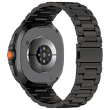 Samsung Galaxy Watch 9 / 8 / 8 Classic (40 / 44 / 46mm) - EIDERWOOD Rustfri Stål Rem - Sort - (DEMO)