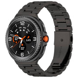 Samsung Galaxy Watch 9 / 8 / 8 Classic (40 / 44 / 46mm) - EIDERWOOD Rustfri Stål Rem - Sort - (DEMO)