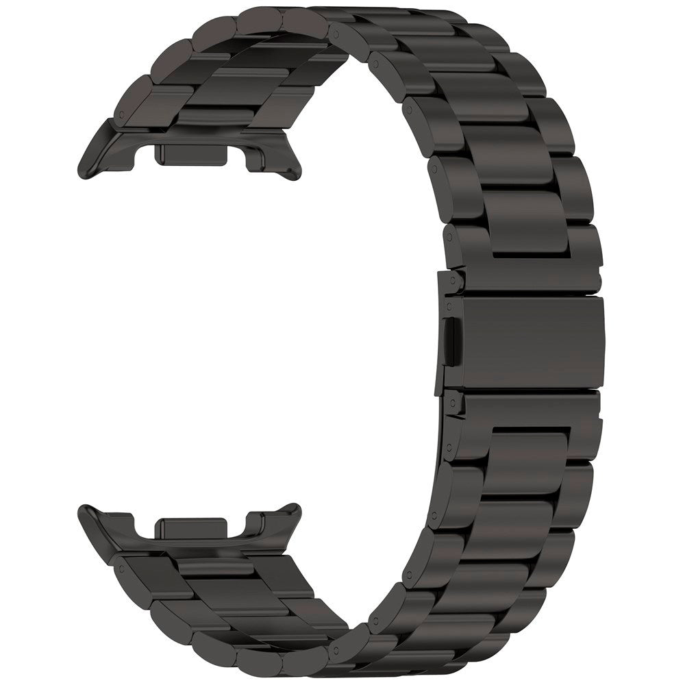 Samsung Galaxy Watch 9 / 8 / 8 Classic (40 / 44 / 46mm) - EIDERWOOD Rustfri Stål Rem - Sort - (DEMO)