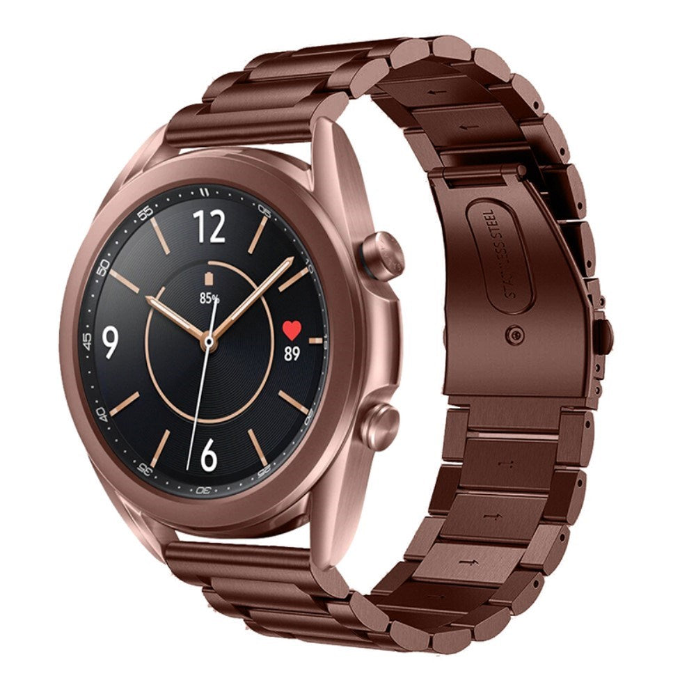 Universal Smartwatch (20mm) - Rustfri Stål Rem - Bronze