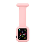 Apple Watch (38/40/SE/41/42mm) Silikone Sygepleje Rem - Pink