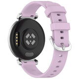 EIDERWOOD Garmin Lily 2 Silikone Urrem m. Metalspænde - Lilla