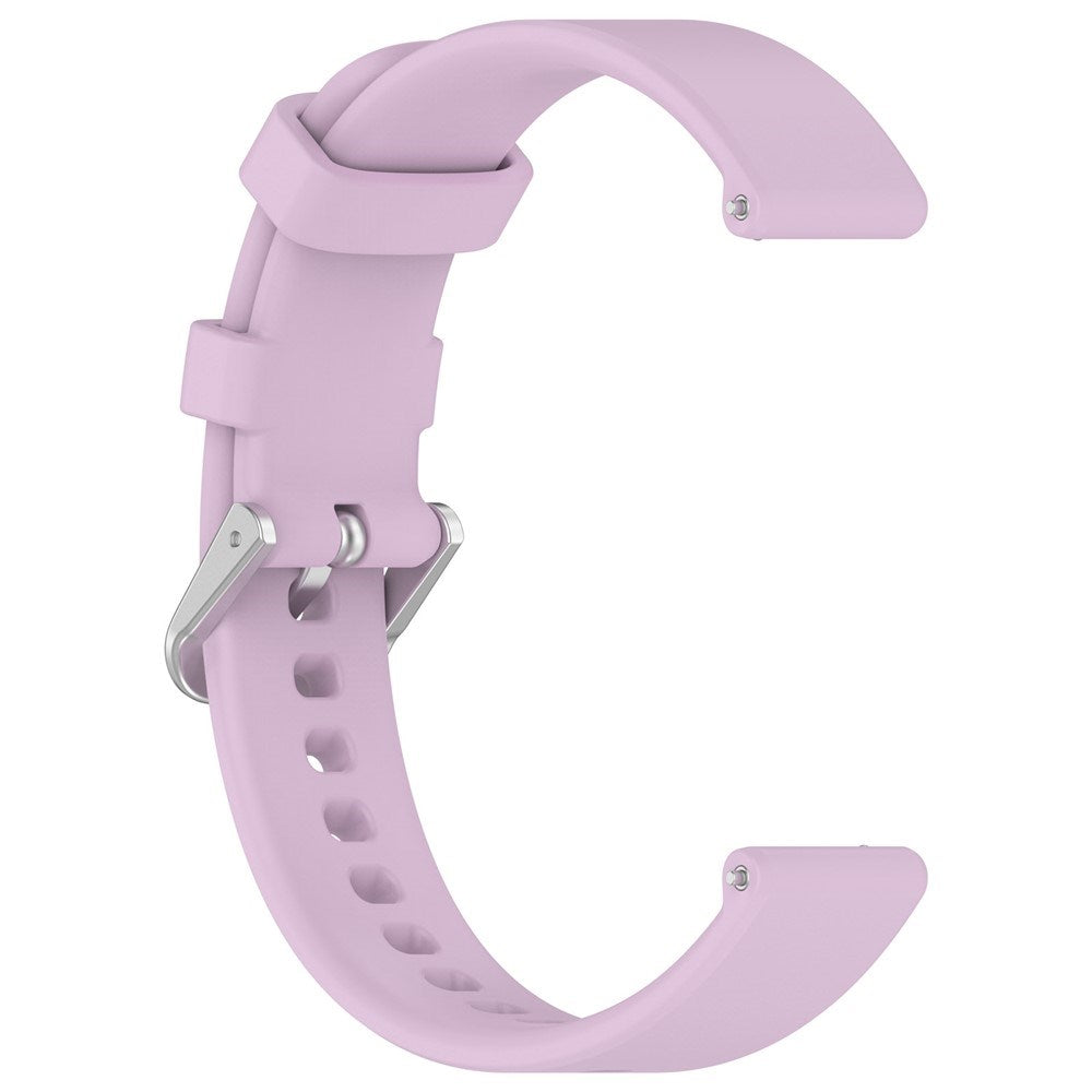 EIDERWOOD Garmin Lily 2 Silikone Urrem m. Metalspænde - Lilla