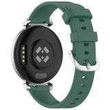EIDERWOOD Garmin Lily 2 Silikone Urrem m. Metalspænde - Mørkegrøn