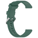 EIDERWOOD Garmin Lily 2 Silikone Urrem m. Metalspænde - Mørkegrøn