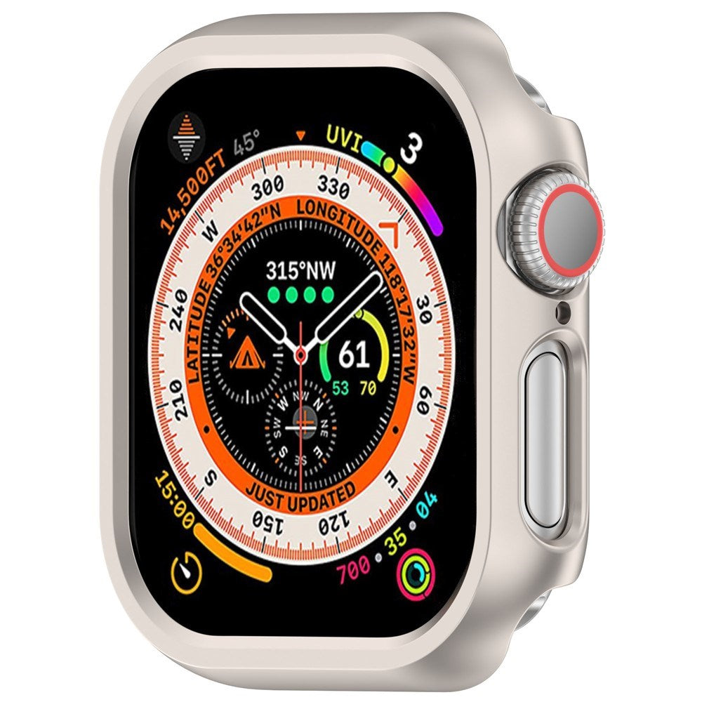 Apple Watch 11 / 10 (42mm) Hårdt Plastik Cover - Starlight
