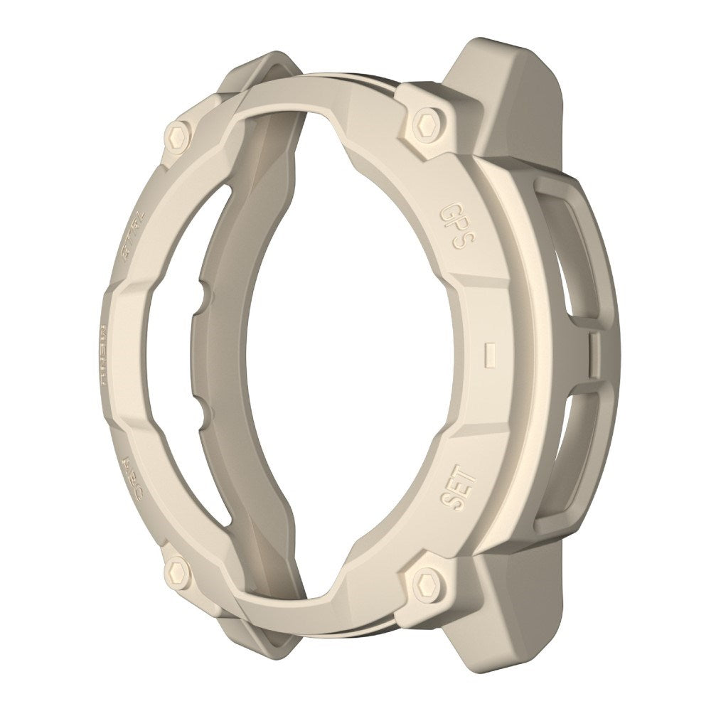 Garmin Instinct 3 Solar (45mm) - Rugged Plastik Cover - Hvid