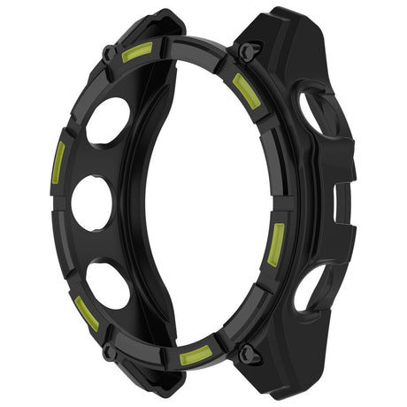 Garmin Tactix 8 Solar (51mm) - Bumper Plastik Cover - Sort / Grøn